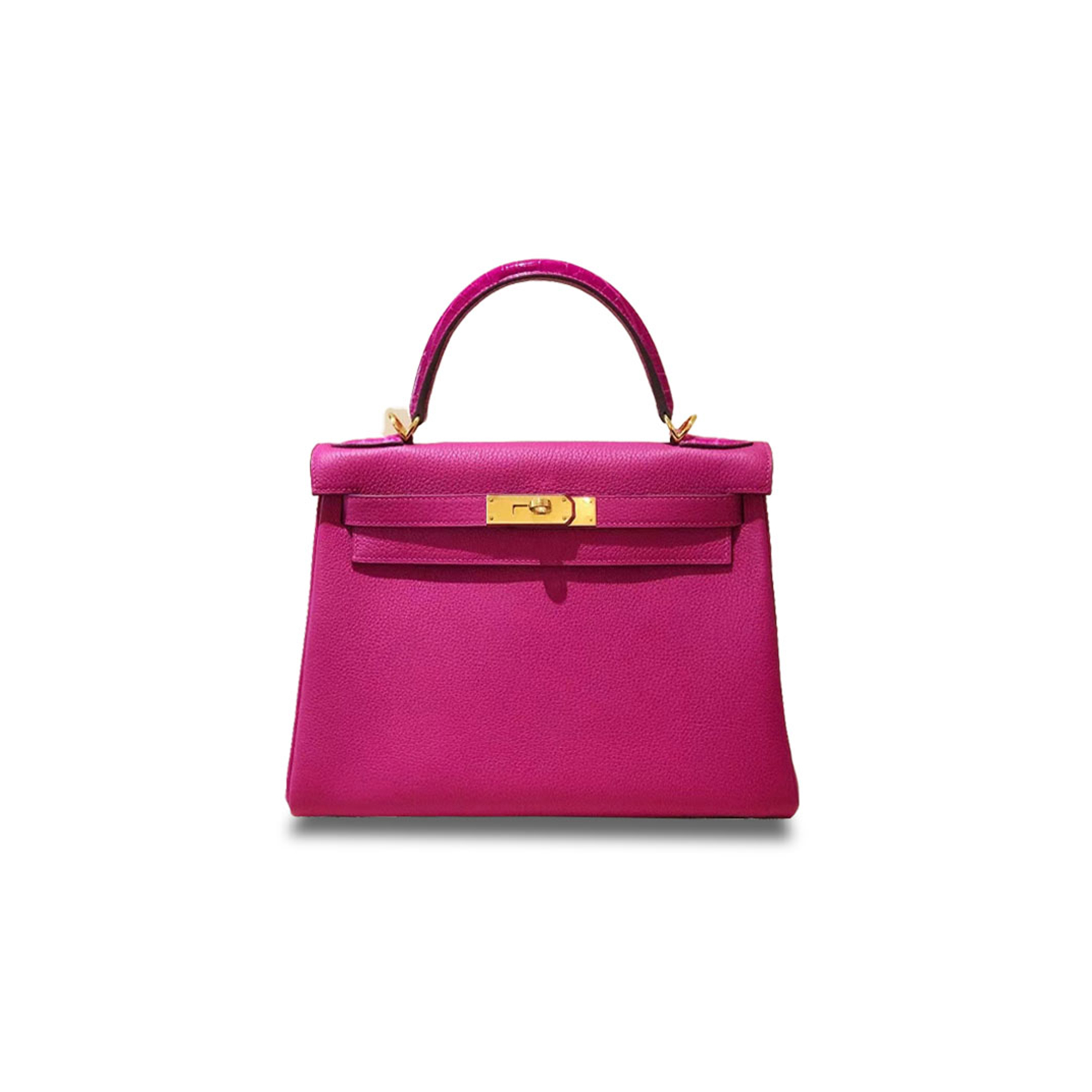 H**mes master kelly touch 25 togo rose purple gold (25*17*7cm)